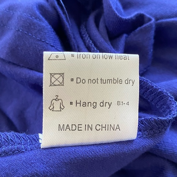 JOUICA 💙BLUE💙 FIT AND FLARE WITH POCKETS SLEEVELESS DRESS SIZE MEDIUM🌟NWT🌟 - Picture 12 of 13